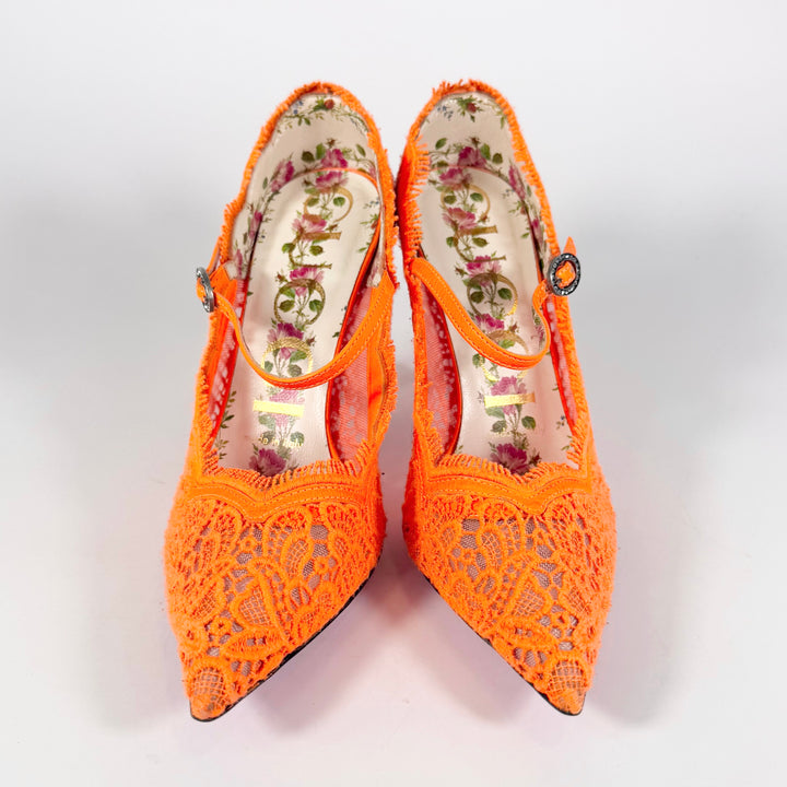 Gucci Corded Lace Virginia Heel - Women’s 5.5