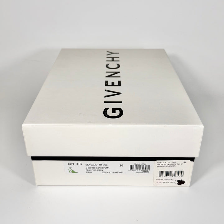 Givenchy Satin Show Slingback Pump - Women’s 6