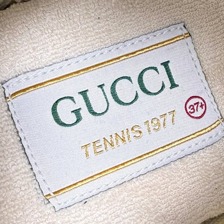 Gucci Canvas GG Supreme High Top Sneaker - Women’s 7.5