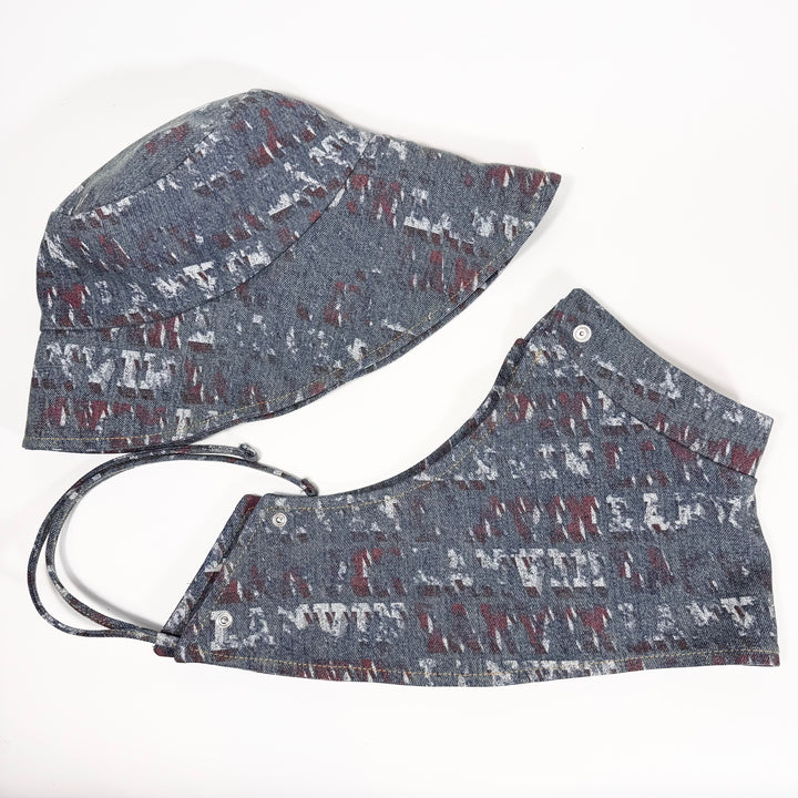 Lanvin Blue Future Edition Denim Fisherman Bucket Hat