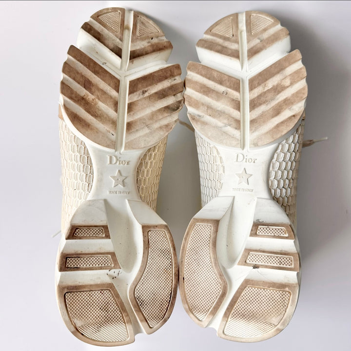 Christian Dior D-Connect Gold Mesh Sneaker - Women’s 7.5