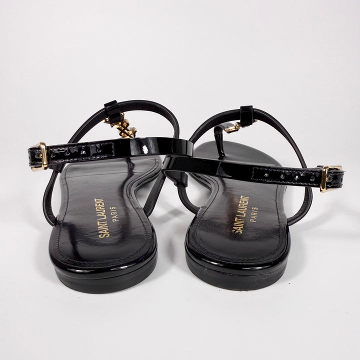Saint Laurent Cassandra Logo Slingback Sandal - Women’s 5