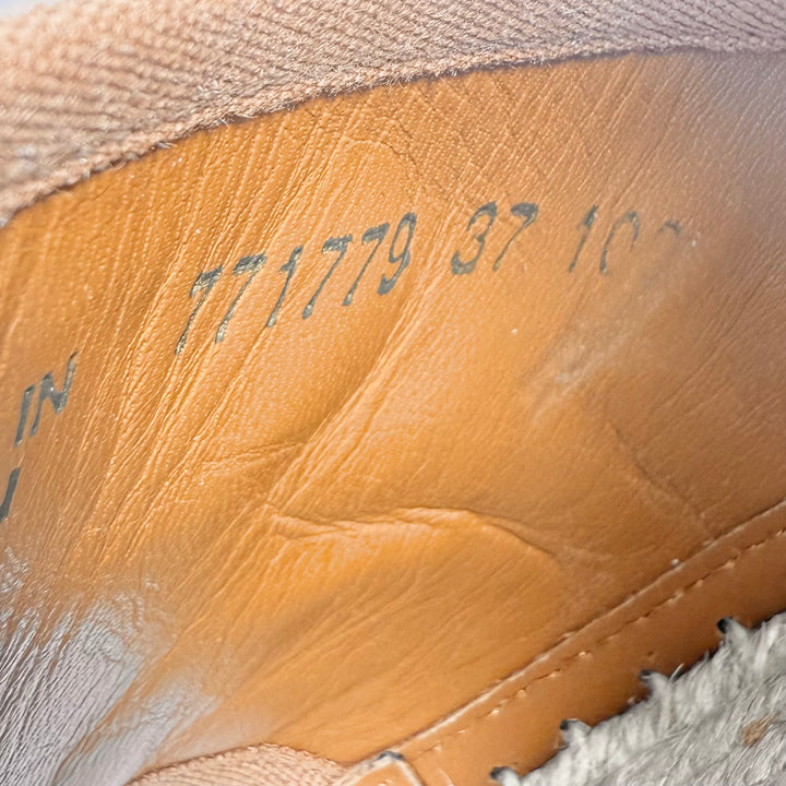 Gucci Damita GG Eyelet Wedge Heel - Women’s 7