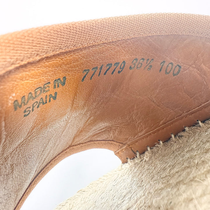 Gucci Damita GG Eyelet Wedge Heel - Women’s 6.5