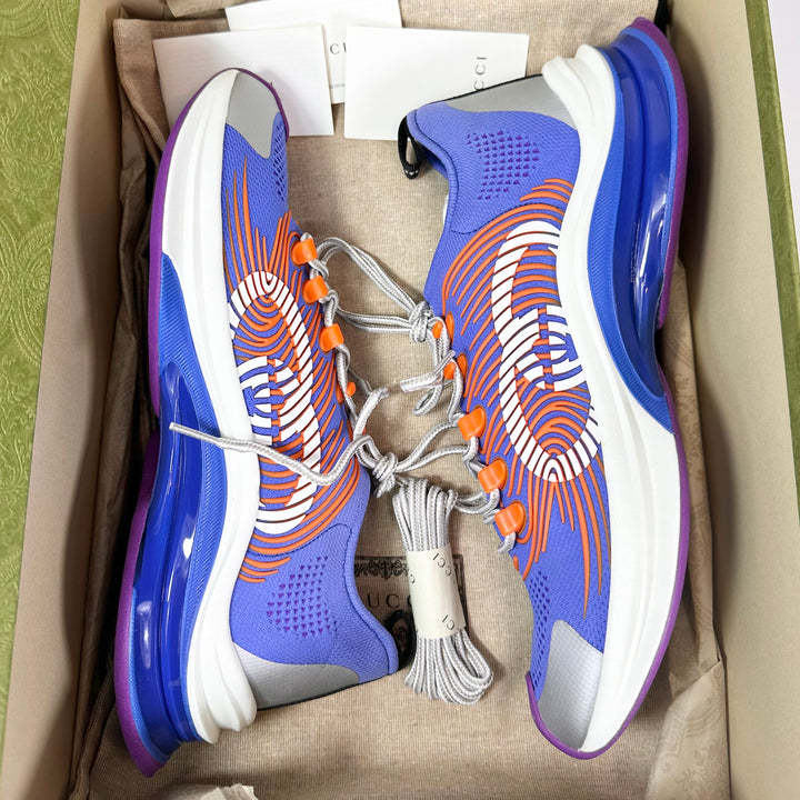 Gucci Technical Knit GG Run Sneaker - Men’s 10.5