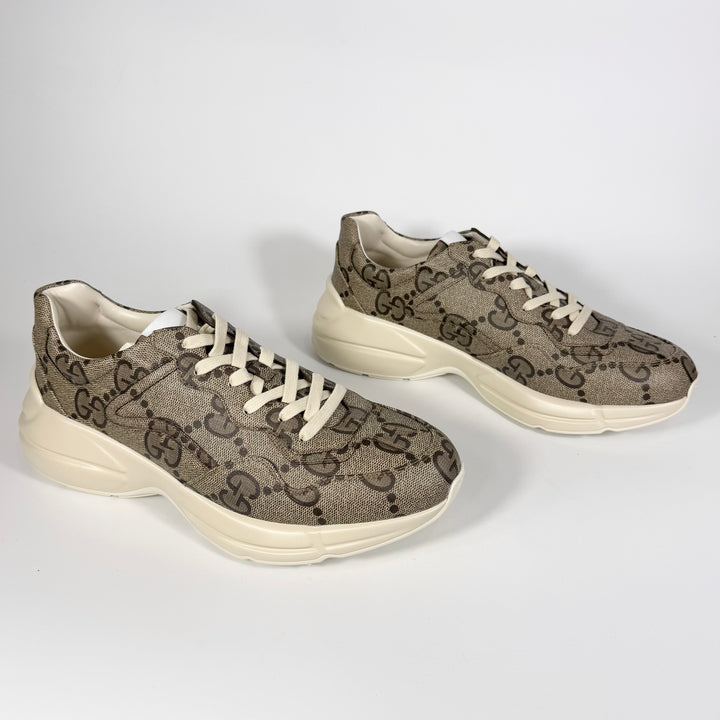 Gucci Jumbo GG Supreme Rhyton Sneaker - Men’s 13.5