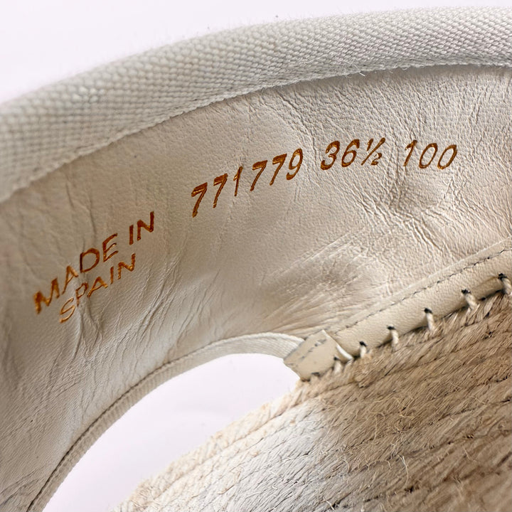 Gucci Damita GG Eyelet Wedge Heel - Women’s 6.5