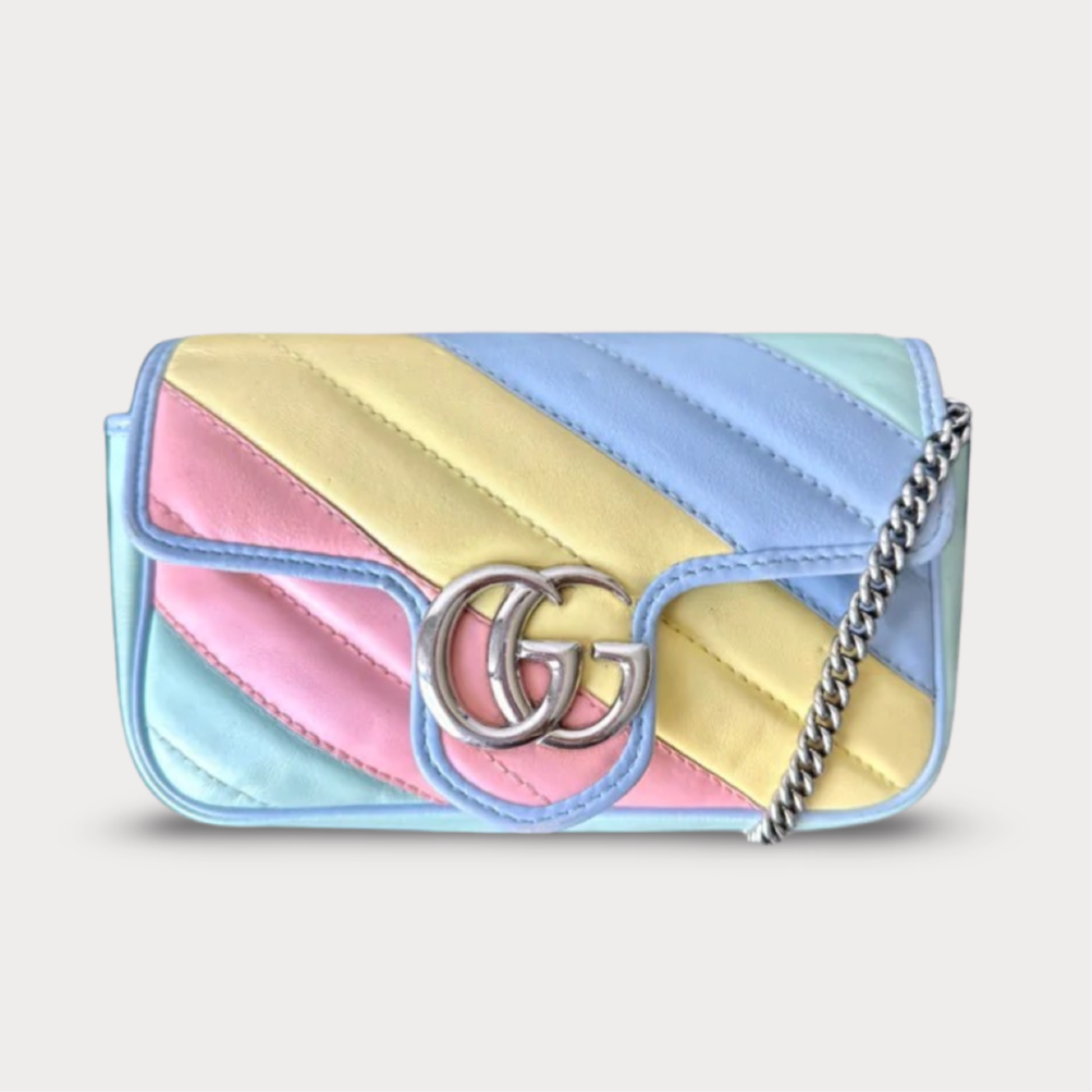 Gucci marmont rainbow sale