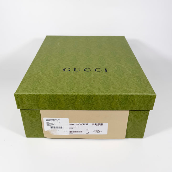 Gucci Jumbo GG Supreme Rhyton Sneaker - Men’s 13.5