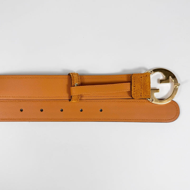 Gucci Blondie Suede Belt 100 40