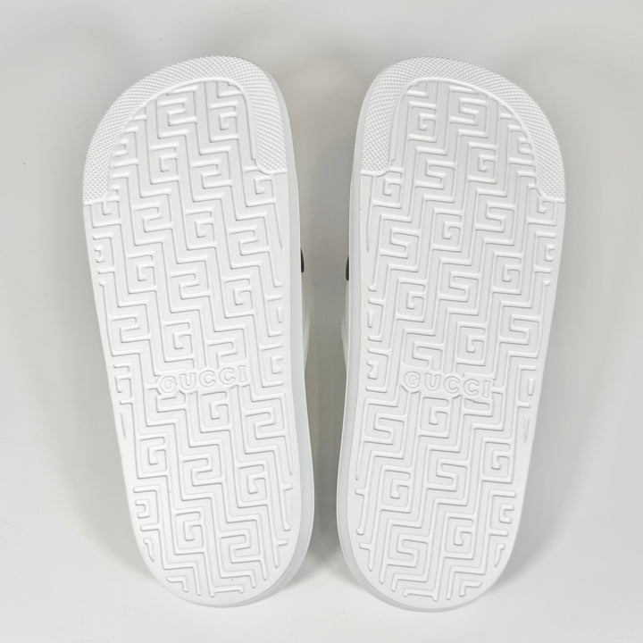 Gucci Rubber Web Pool Slide - Men’s 8.5