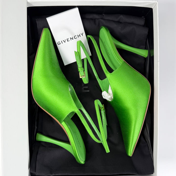 Givenchy Satin Show Slingback Pump - Women’s 6