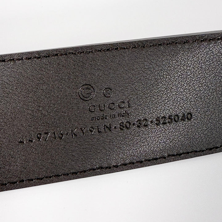 Gucci Canvas GG Supreme Belt 80 32
