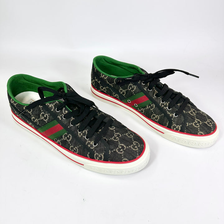 Gucci Denim Tennis 1977 Low Top Sneaker - Men’s 13.5