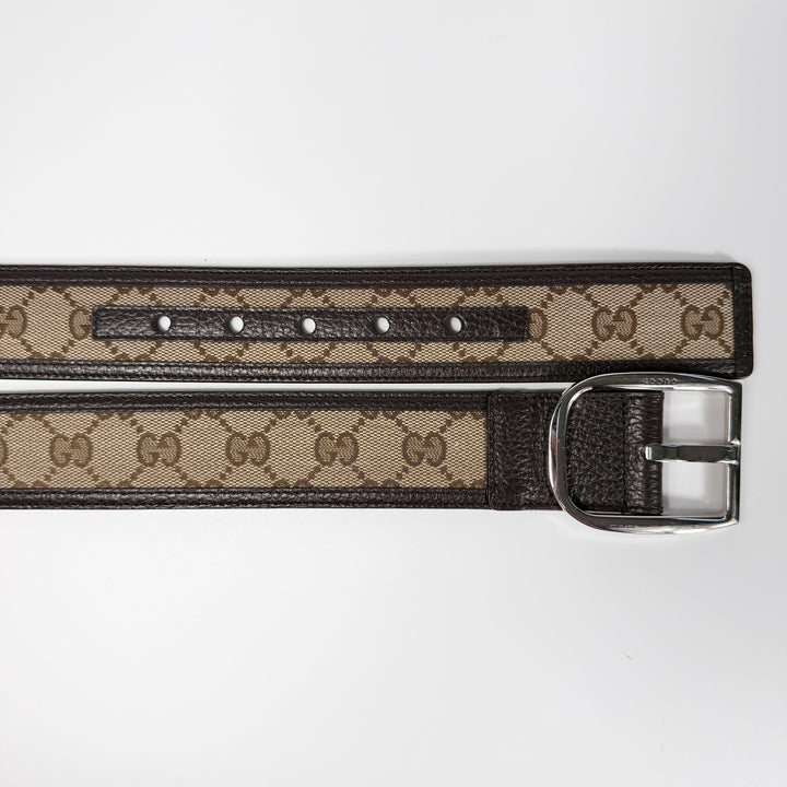 Gucci Canvas GG Supreme Belt 80 32