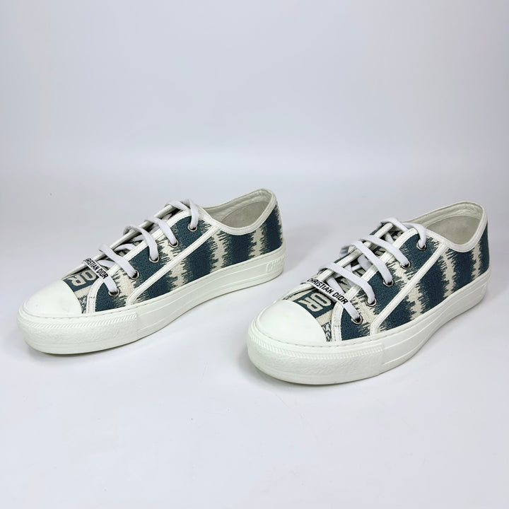 Christian Dior D-Stripes Walk’N’Dior Low Top Sneaker - Women’s 9.5