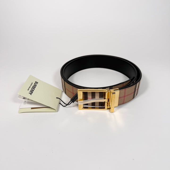 Burberry Louis Check Belt 95 38