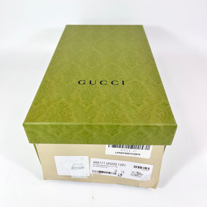 Gucci Denim Tennis 1977 Low Top Sneaker - Men’s 13.5