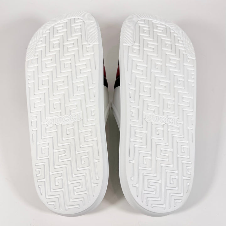 Gucci Web Rubber Pool Slide - Men’s 10.5