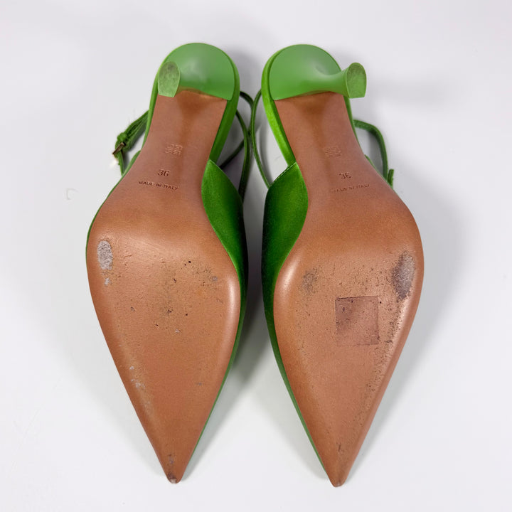 Givenchy Satin Show Slingback Pump - Women’s 6