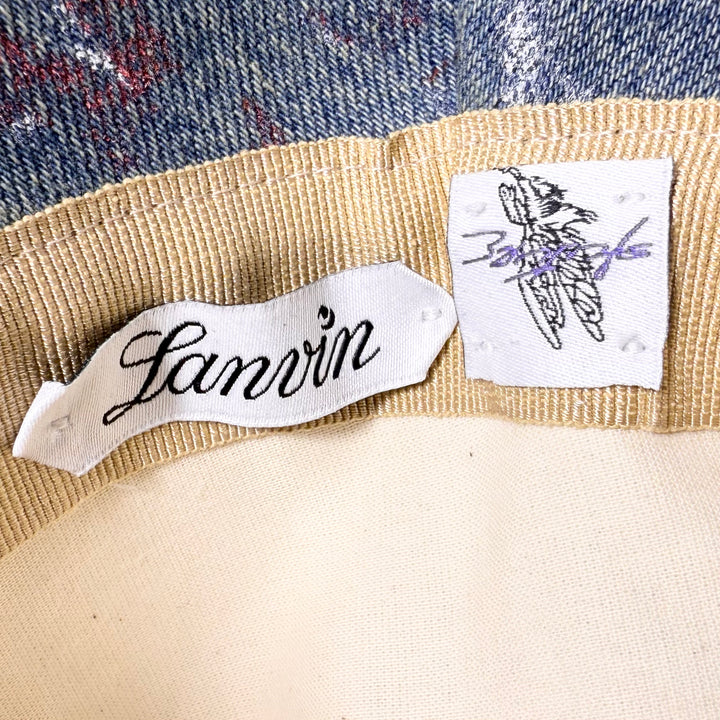 Lanvin Blue Future Edition Denim Fisherman Bucket Hat