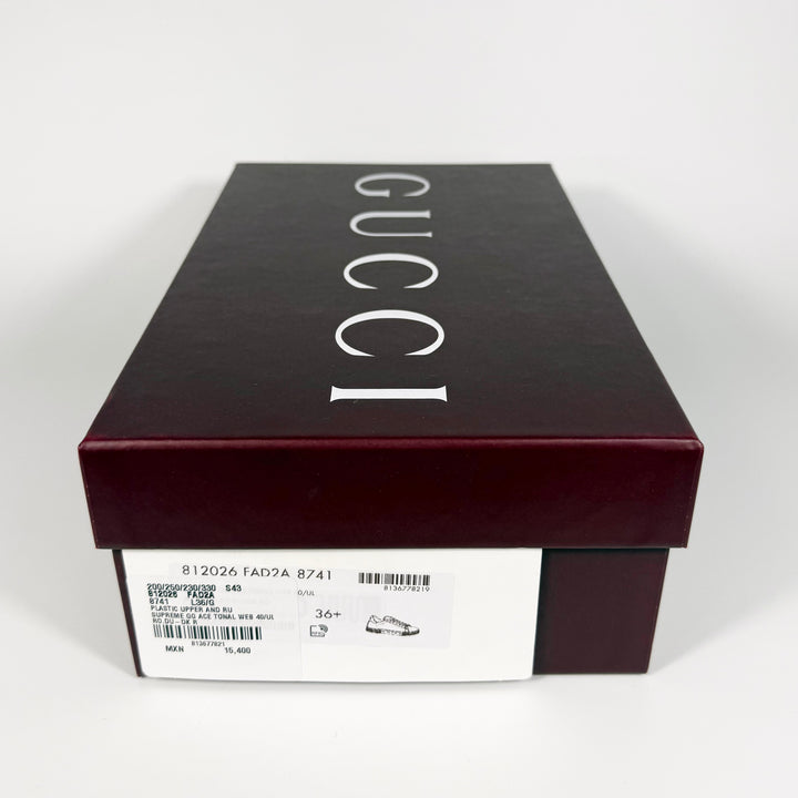 Gucci Pink GG Supreme Ace Sneaker - Women’s 6.5