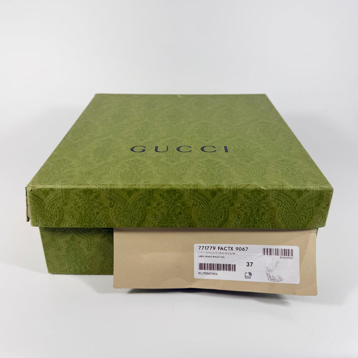 Gucci Damita GG Eyelet Wedge Heel - Women’s 7