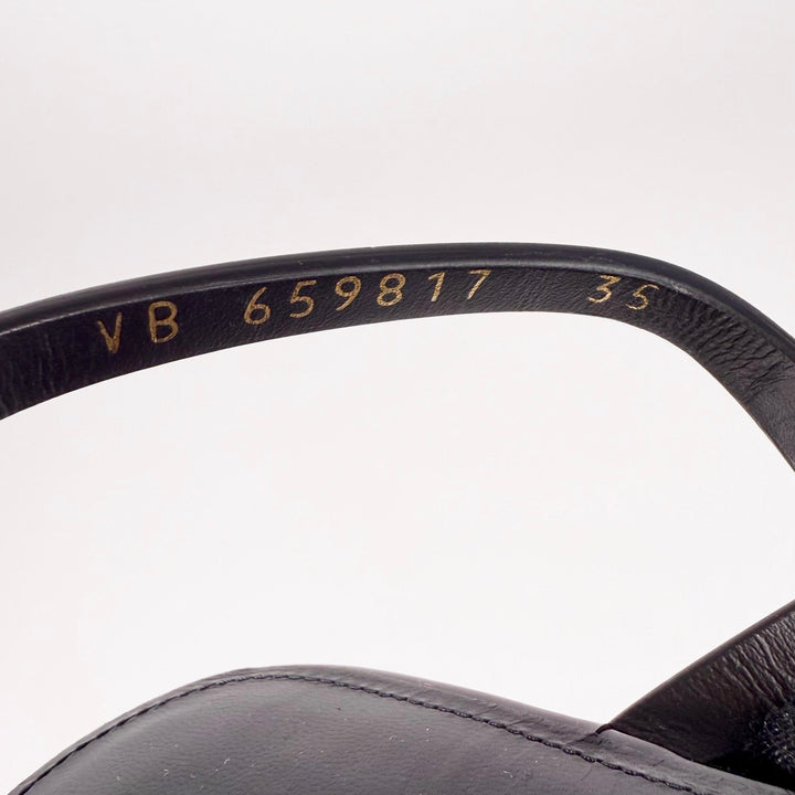 Saint Laurent Cassandra Logo Slingback Sandal - Women’s 5