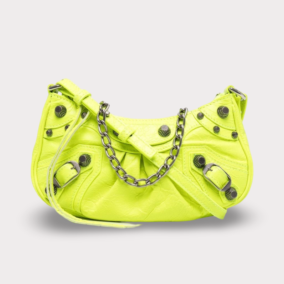 Balenciaga neon crossbody best sale