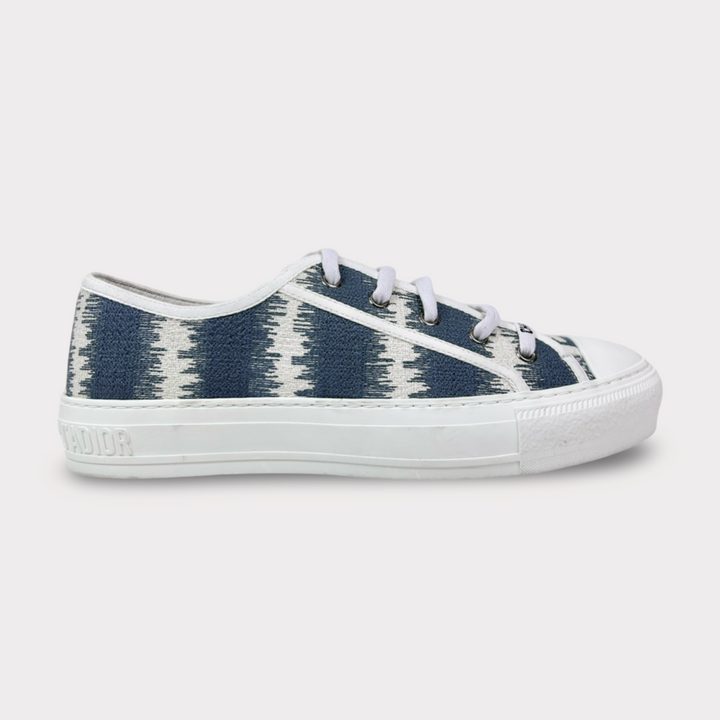 Christian Dior D-Stripes Walk’N’Dior Low Top Sneaker - Women’s 9.5