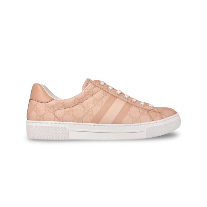 Gucci Pink GG Supreme Ace Sneaker - Women’s 6.5