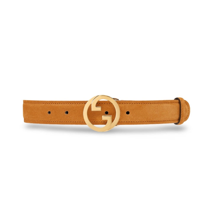 Gucci Blondie Suede Belt 100 40