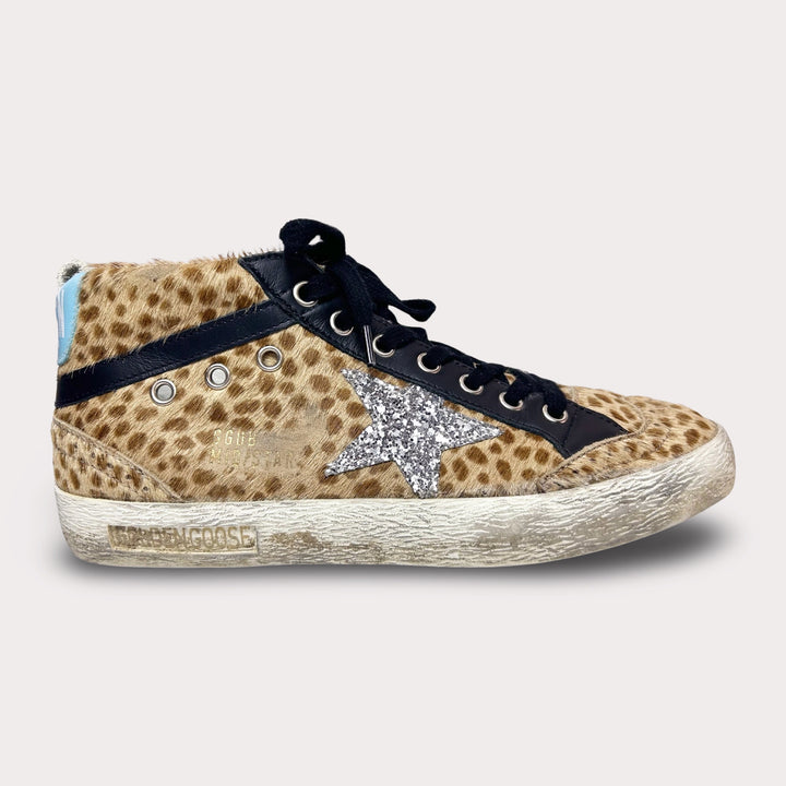 Golden Goose Calf Hair Midstar Sneaker - Women’s 8