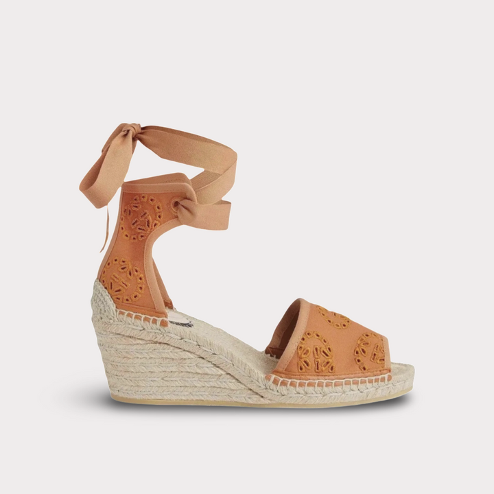 Gucci Damita GG Eyelet Wedge Heel - Women’s 6.5