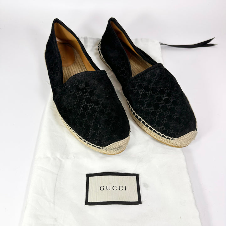 Gucci Microguccissima Velvet Espadrille - Women’s 9