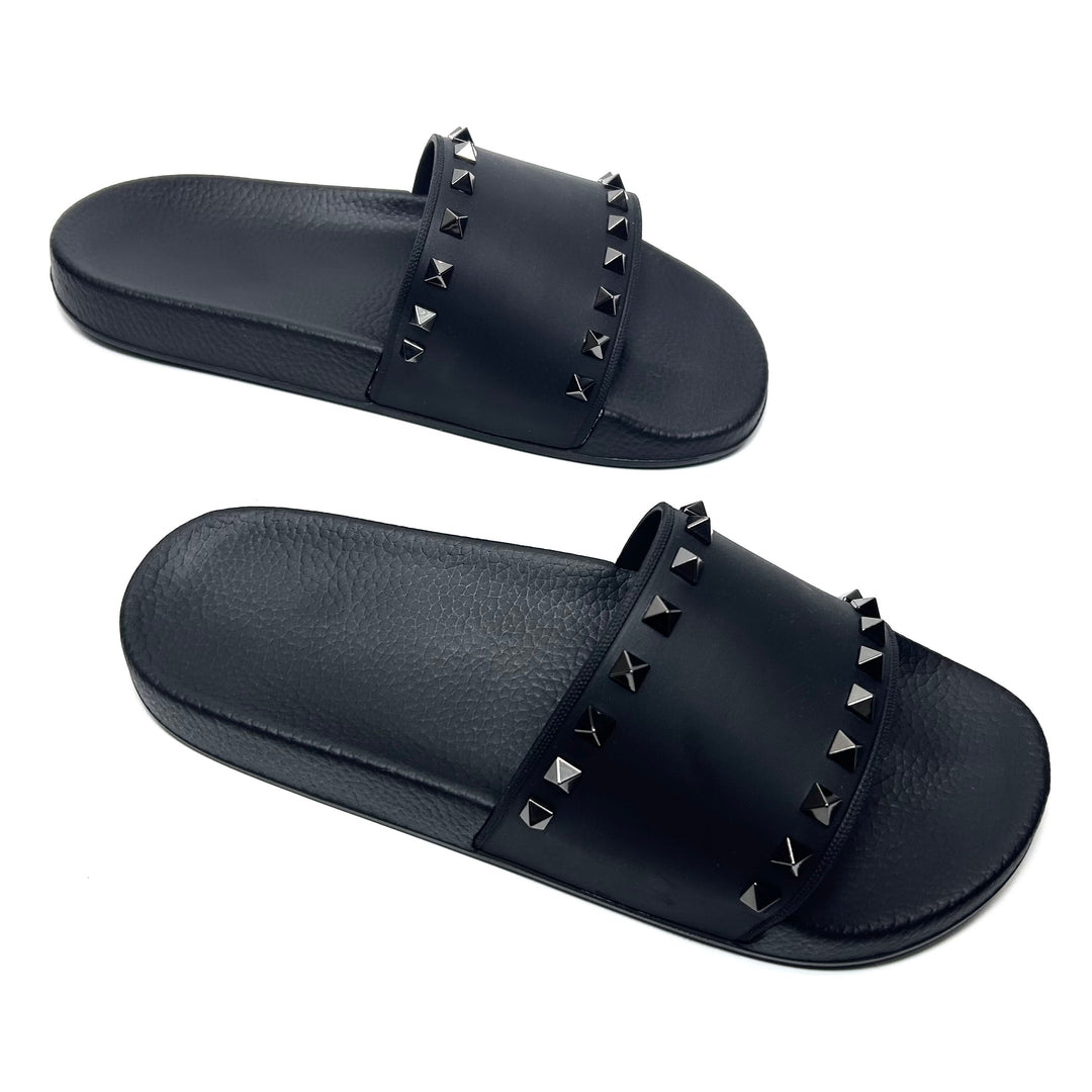 Valentino Garavani Rockstud Rubber Slide Sandal - Women’s 12