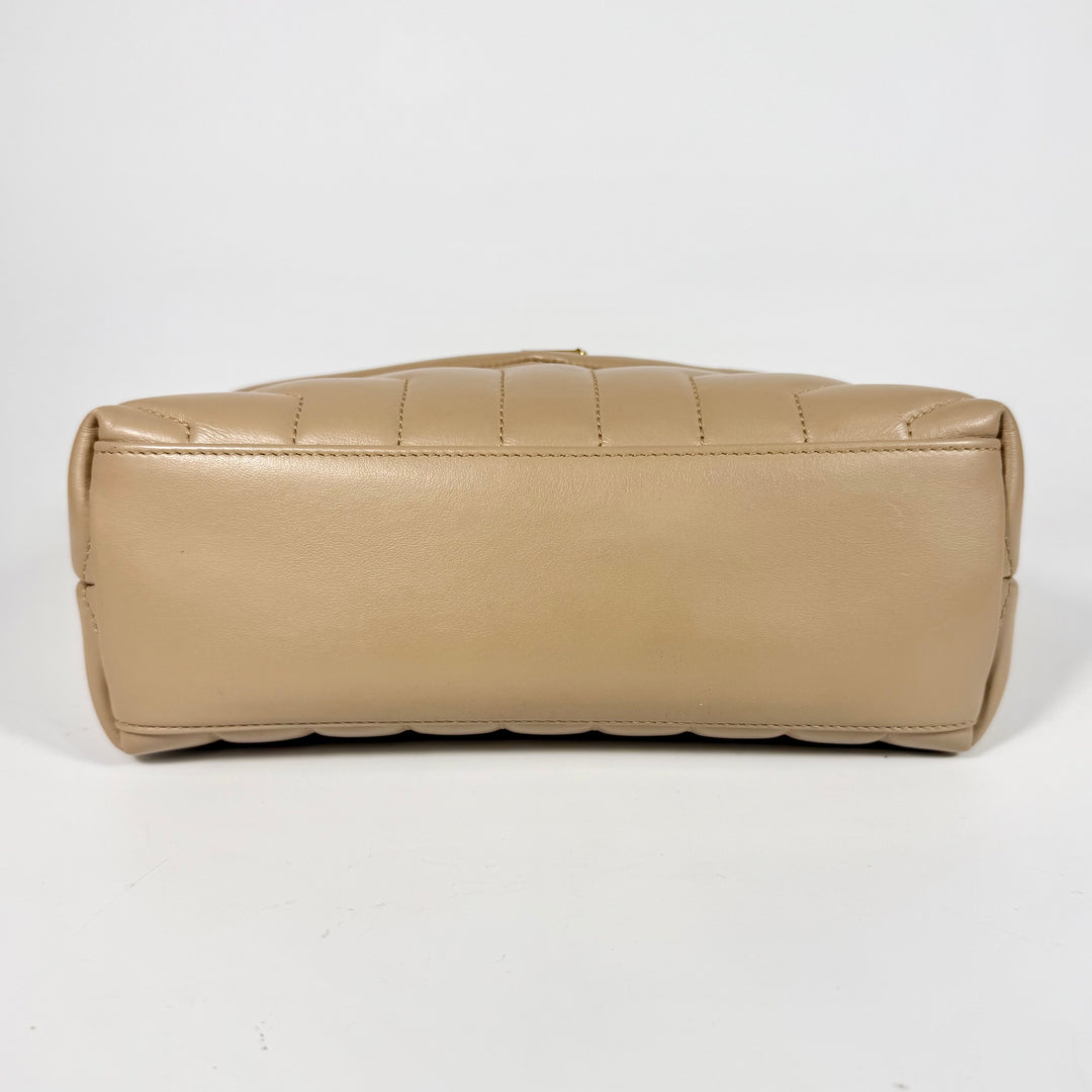 Saint Laurent Small Quilted Loulou Shoulder Bag