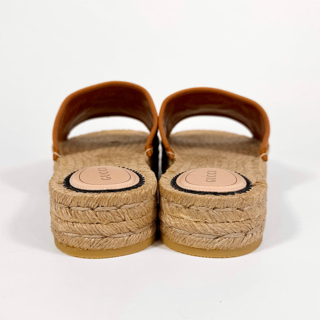 Gucci Damita Eyelet Espadrille Sandal - Women’s 6.5