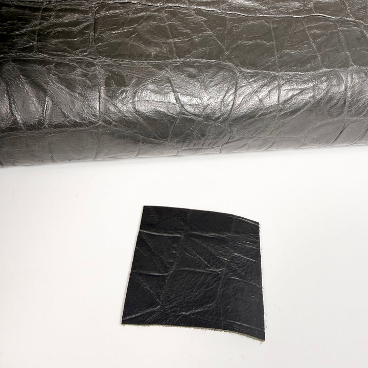 Saint Laurent Crocodile Embossed Cabas Rive Gauche Bag