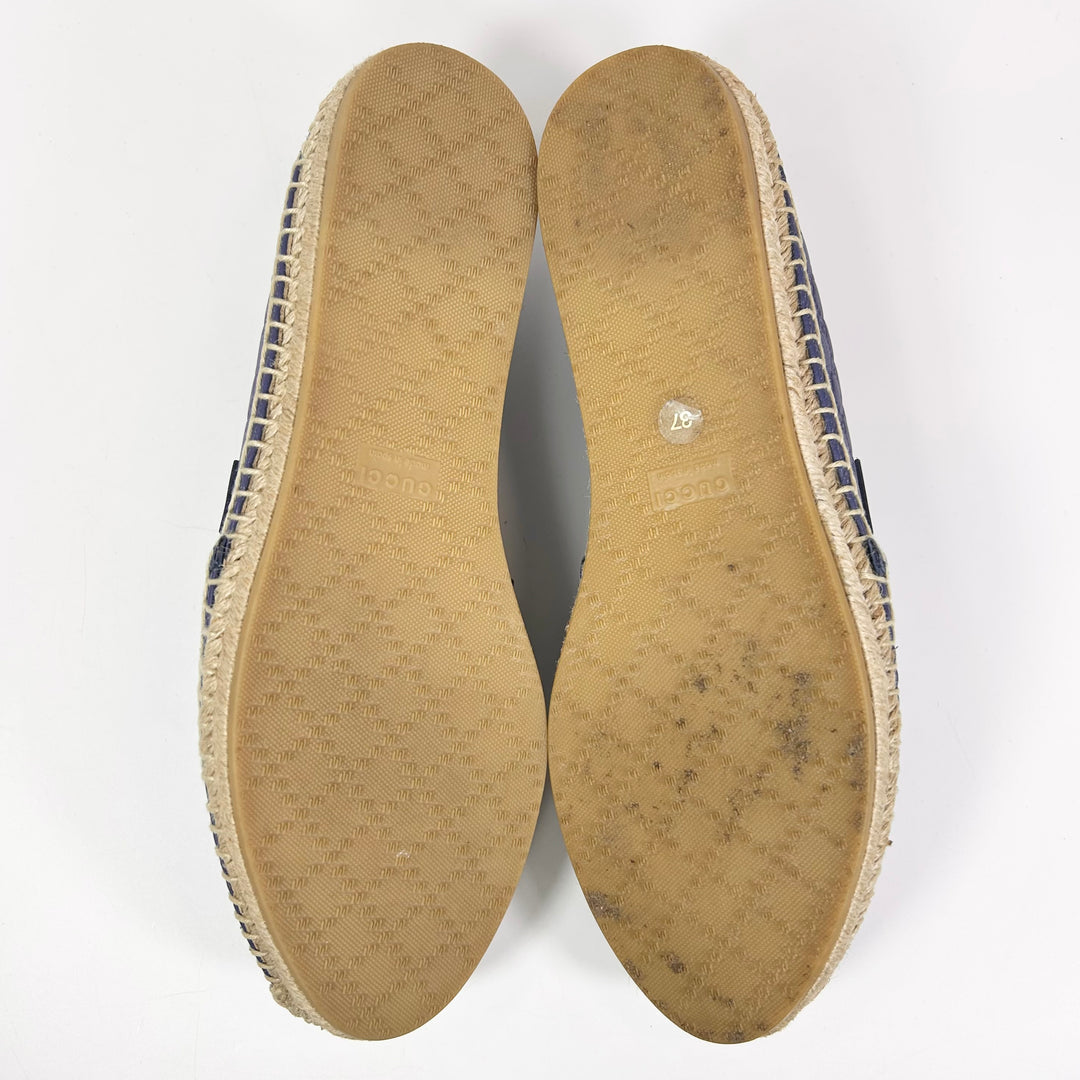 Gucci Microguccissima Leather Espadrille - Women’s 7