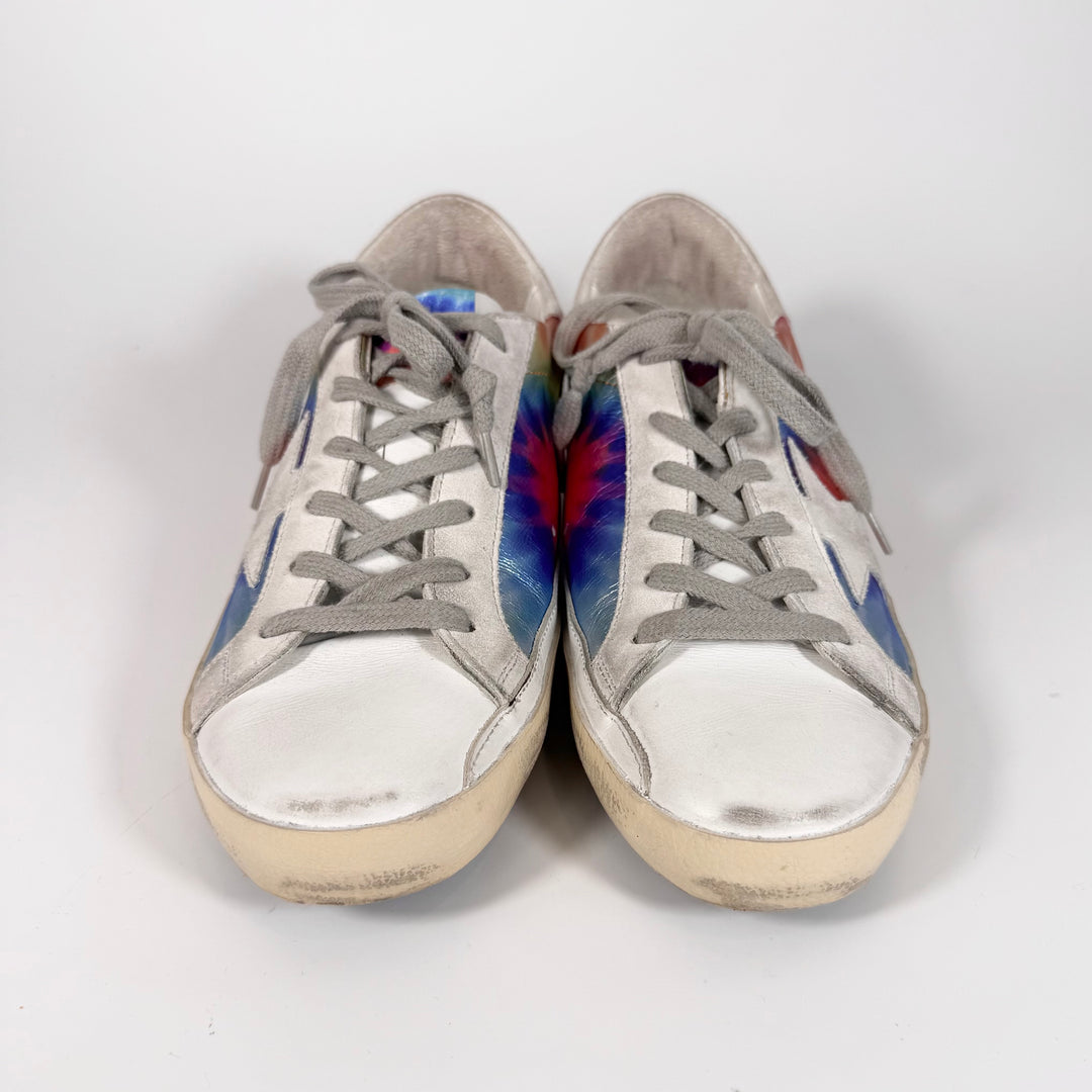 Golden Goose Tie-Dye Super Star Low Top Sneaker - Women’s 9