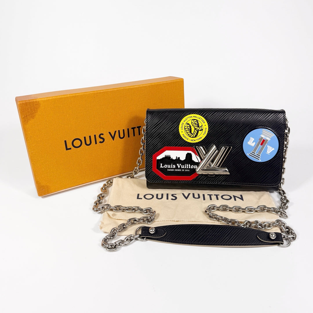 Louis Vuitton World Tour Epi Twist Wallet On Chain