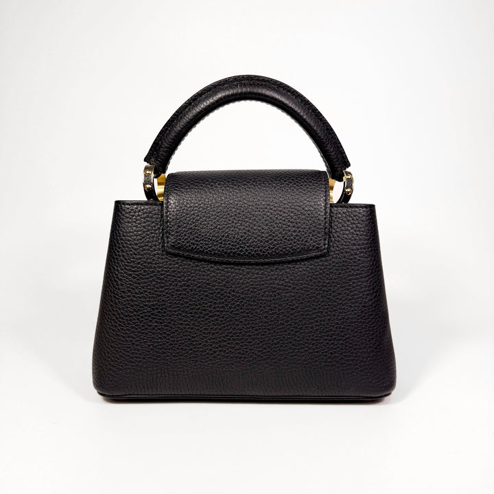 Louis Vuitton Black Taurillon My Capucines