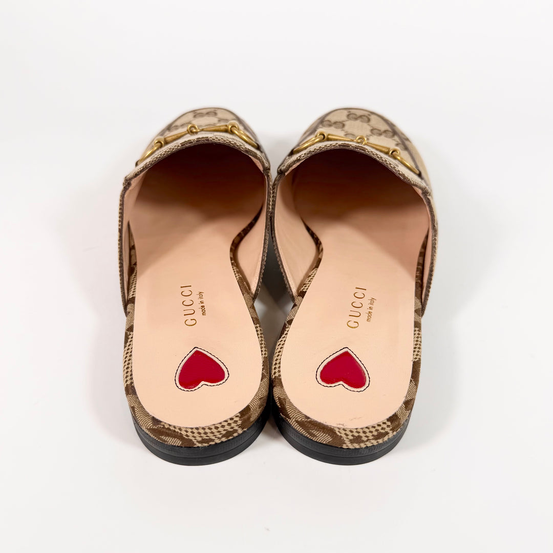 Gucci Princetown Canvas GG Loafer - Women’s 9