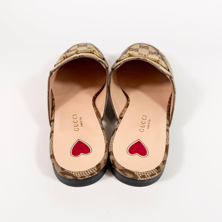 Gucci Princetown Canvas GG Loafer - Women’s 9