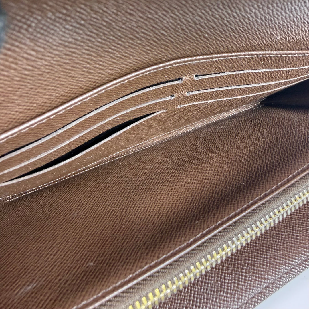 Louis Vuitton Damier Ebene Sarah Wallet