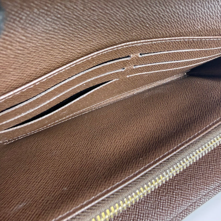 Louis Vuitton Damier Ebene Sarah Wallet