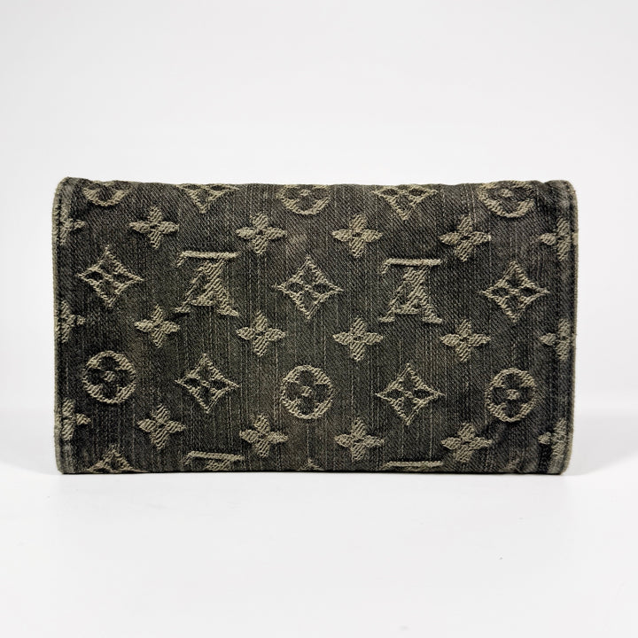 Louis Vuitton Monogram Denim Amelia Wallet