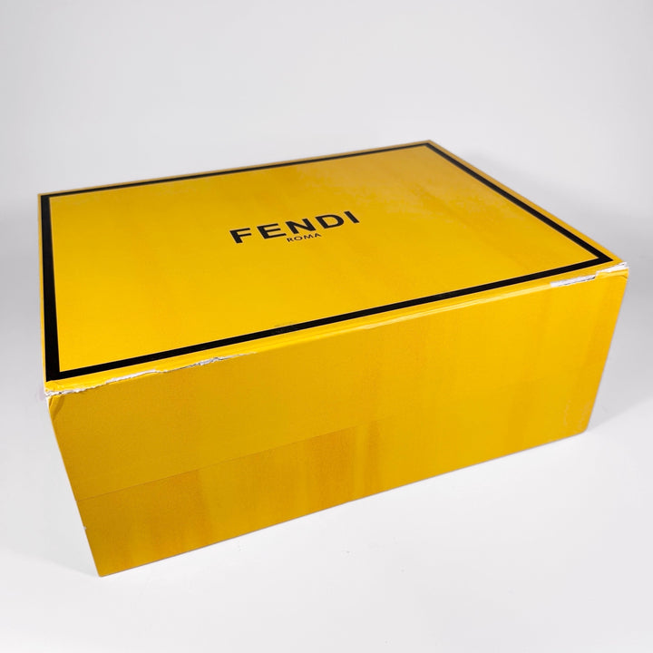 Fendi Zucchino Canvas Hobo Shoulder Bag