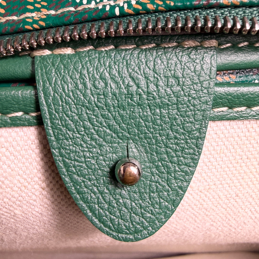 Goyard Goyardine Artois PM Green